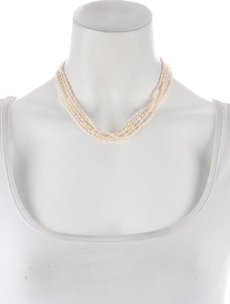 Necklace 14K Pearl Multi-Strand Necklace