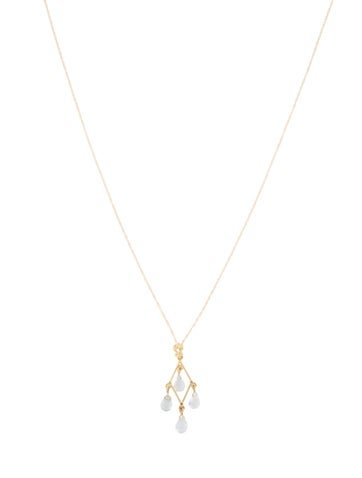 Necklace Pendant Sapphire