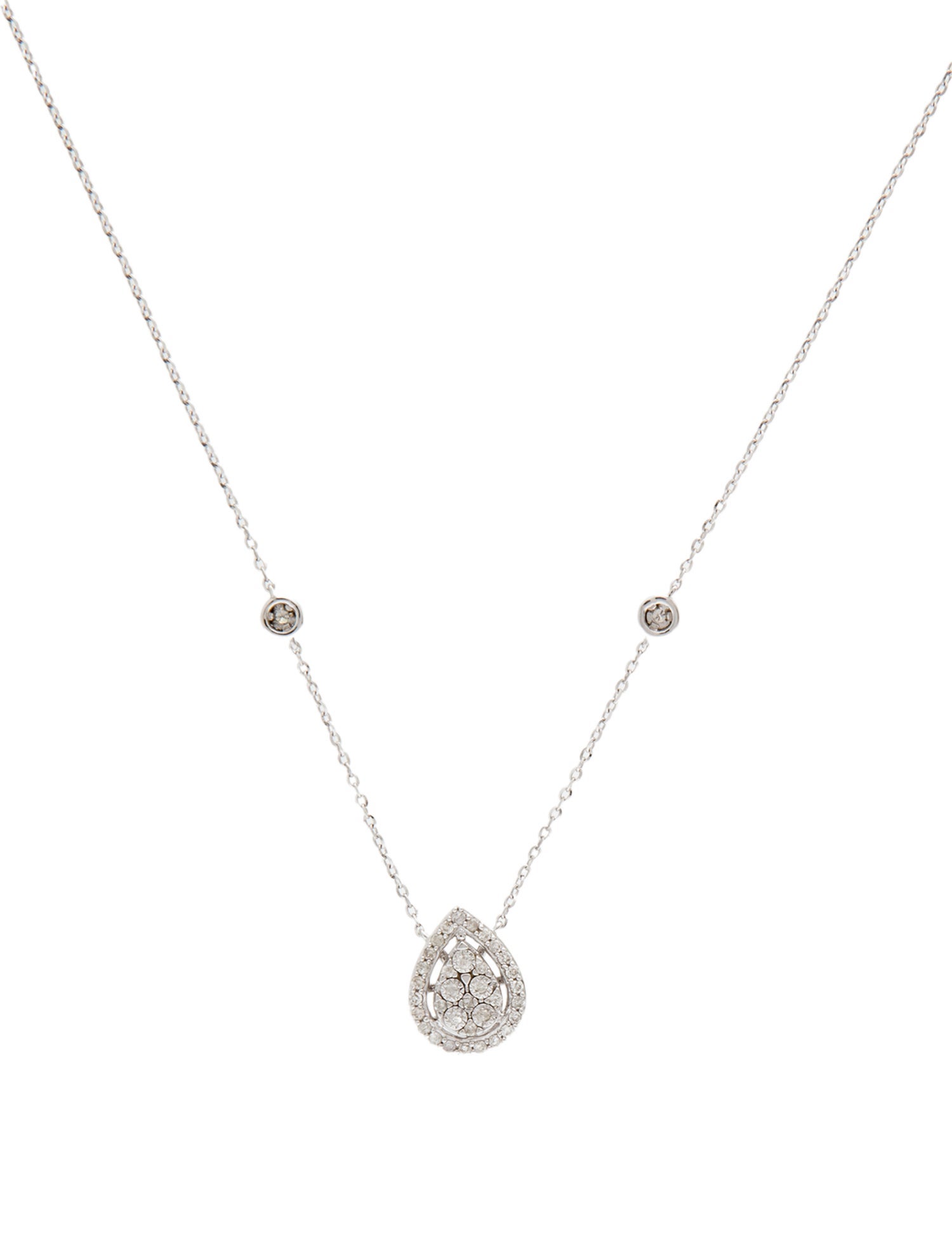 Necklace 14K Diamond Pendant Necklace