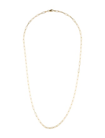 Necklace 14K Paperclip Link Chain