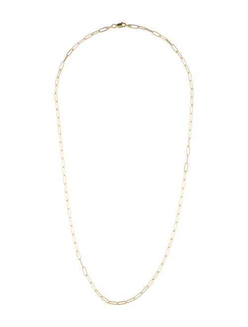 Necklace 14K Paperclip Link Chain