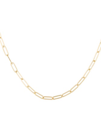 Necklace 14K Paperclip Link Chain