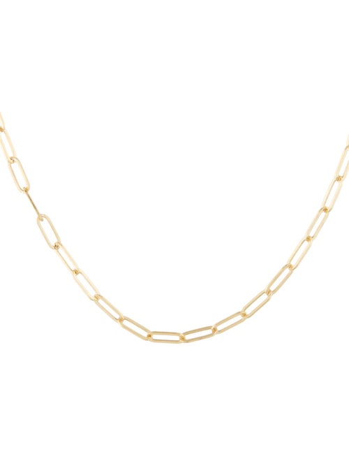 Necklace 14K Paperclip Link Chain
