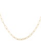 Necklace 14K Paperclip Link Chain