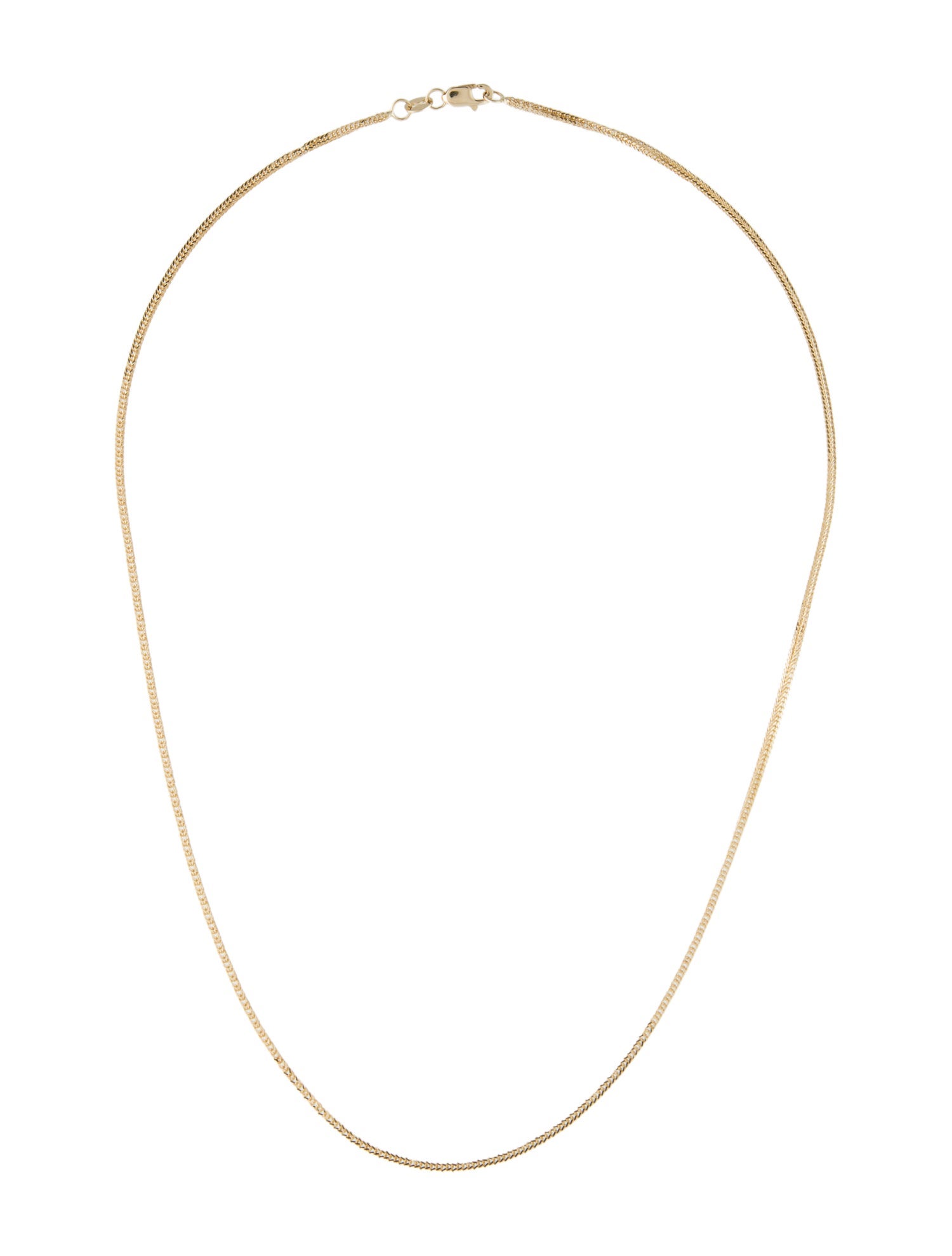 Necklace 14K Box Chain Necklace