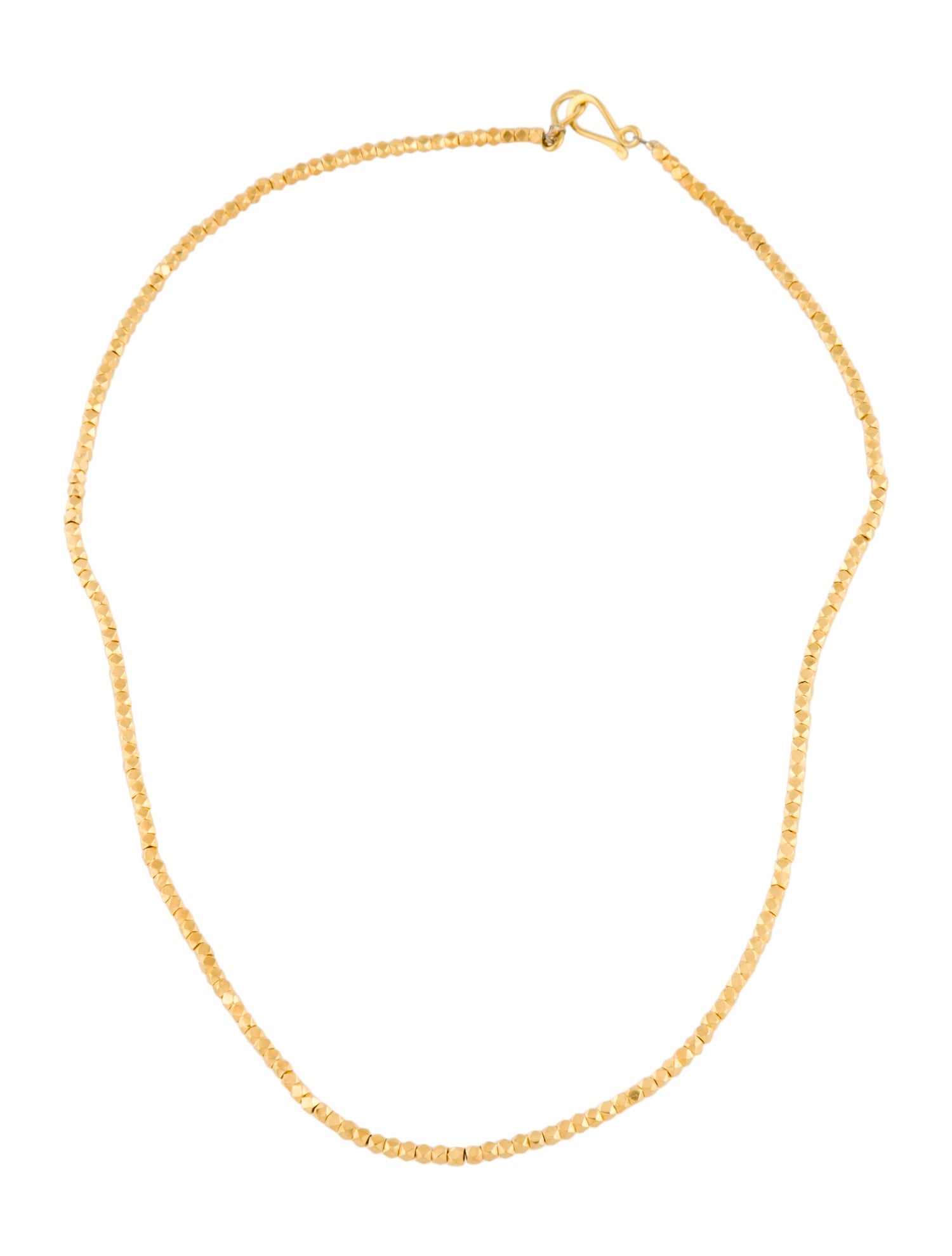 Necklace 18K Bead Chain Necklace