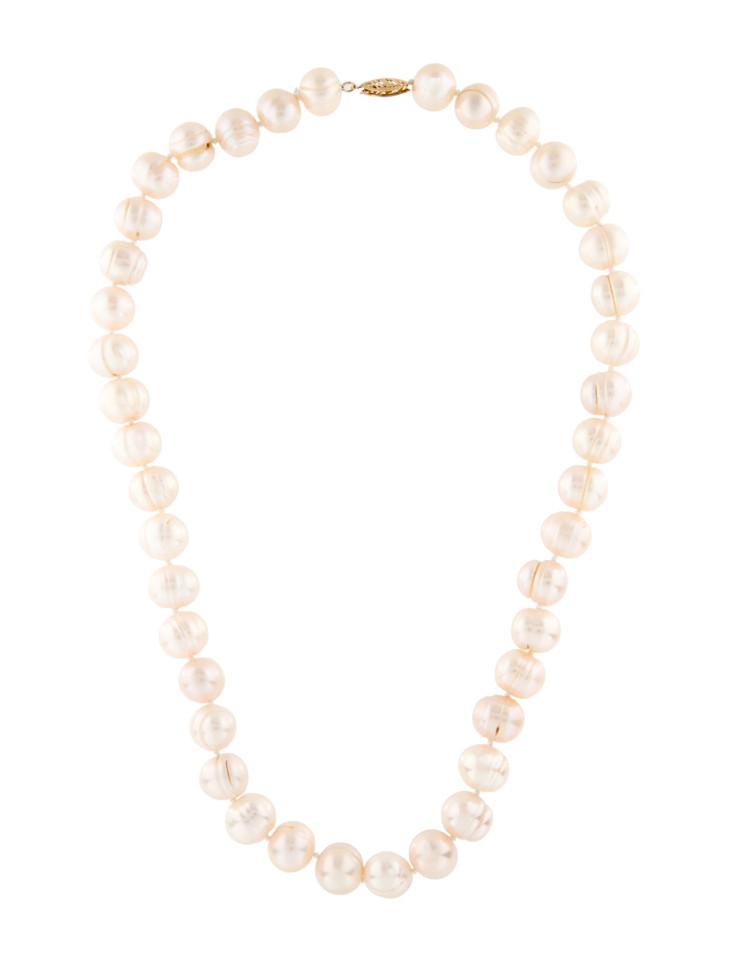 Necklace 14K Pearl Strand Necklace