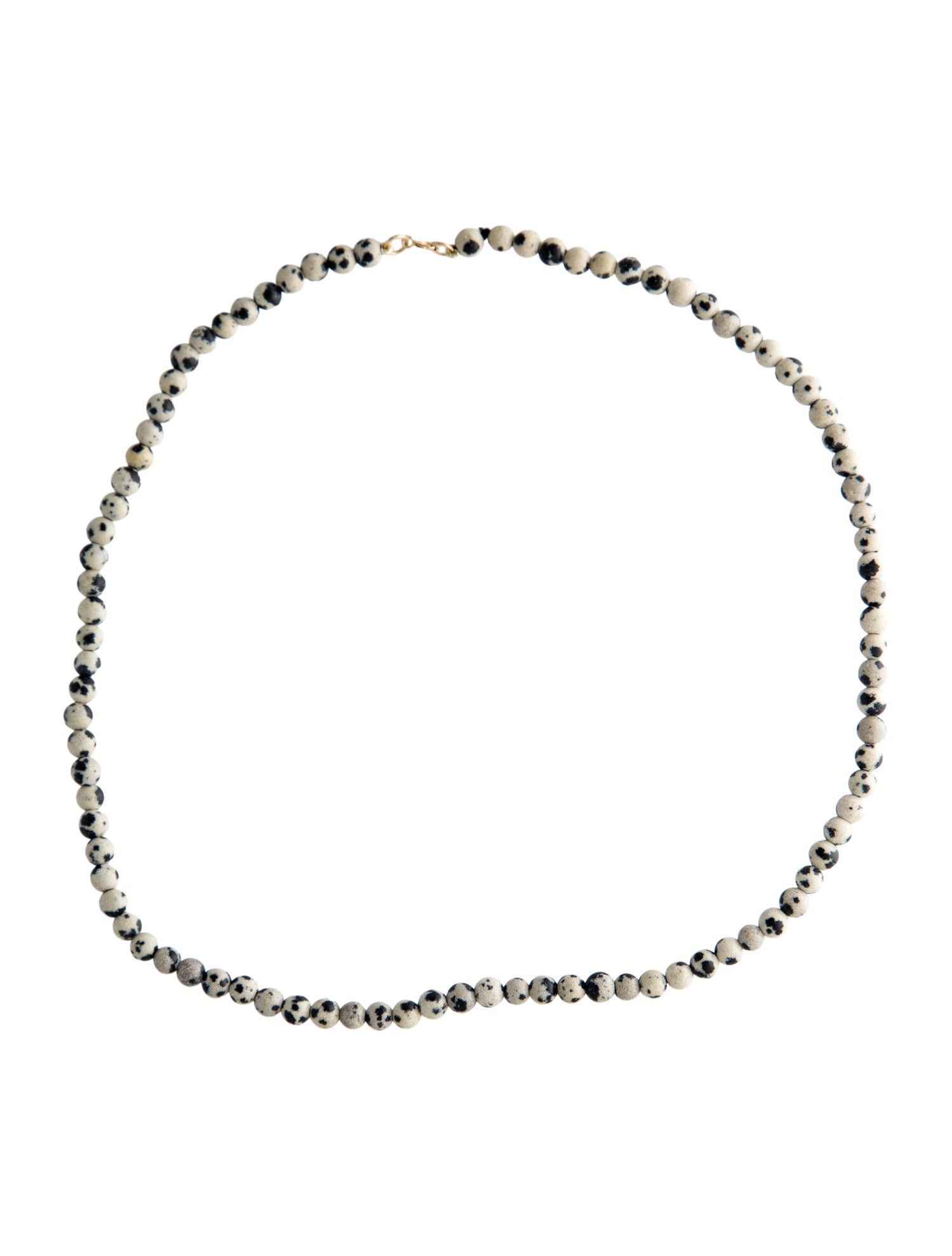 Necklace 18K Jasper Bead Necklace