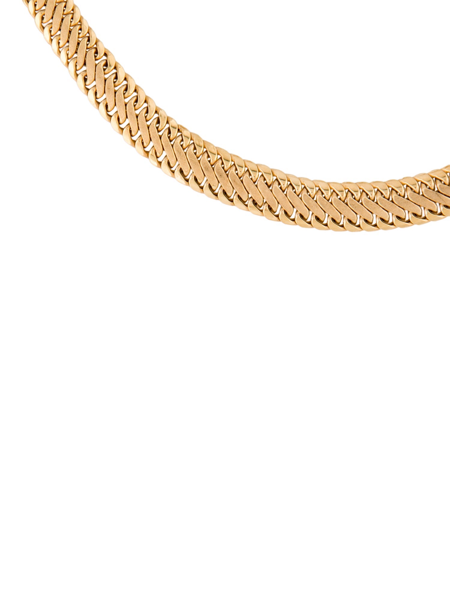 Necklace 14K Infinity Link Chain Necklace