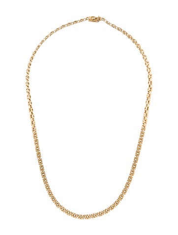 Necklace Chain 14K Panther Link