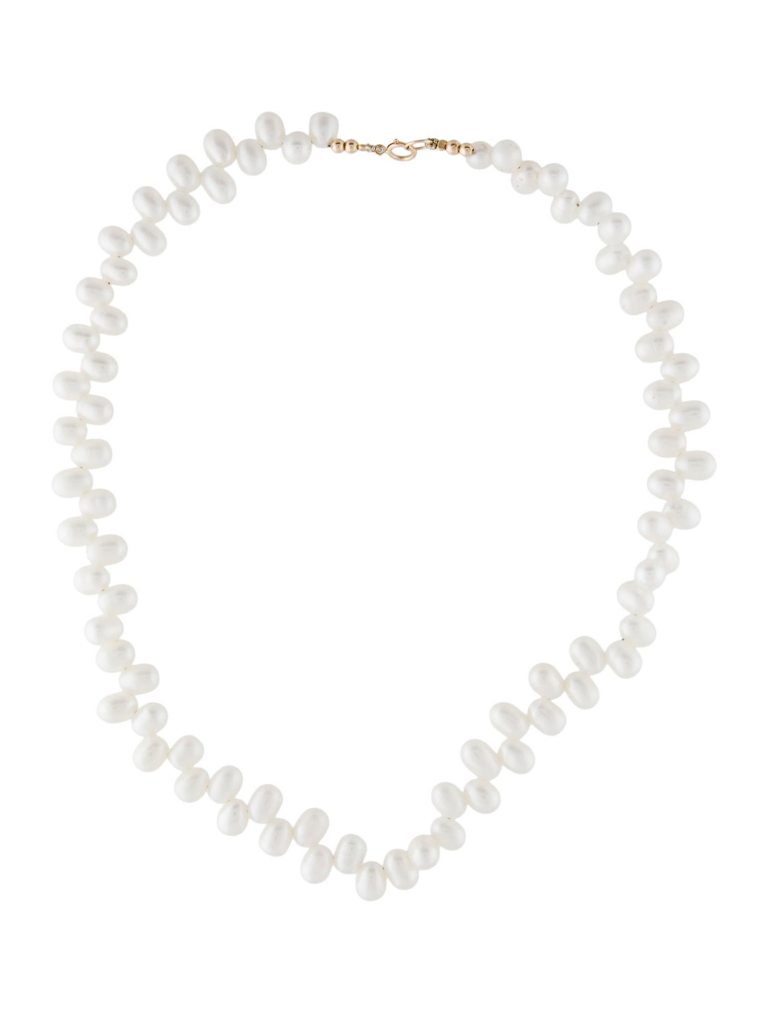 Necklace 14K Pearl Strand Necklace
