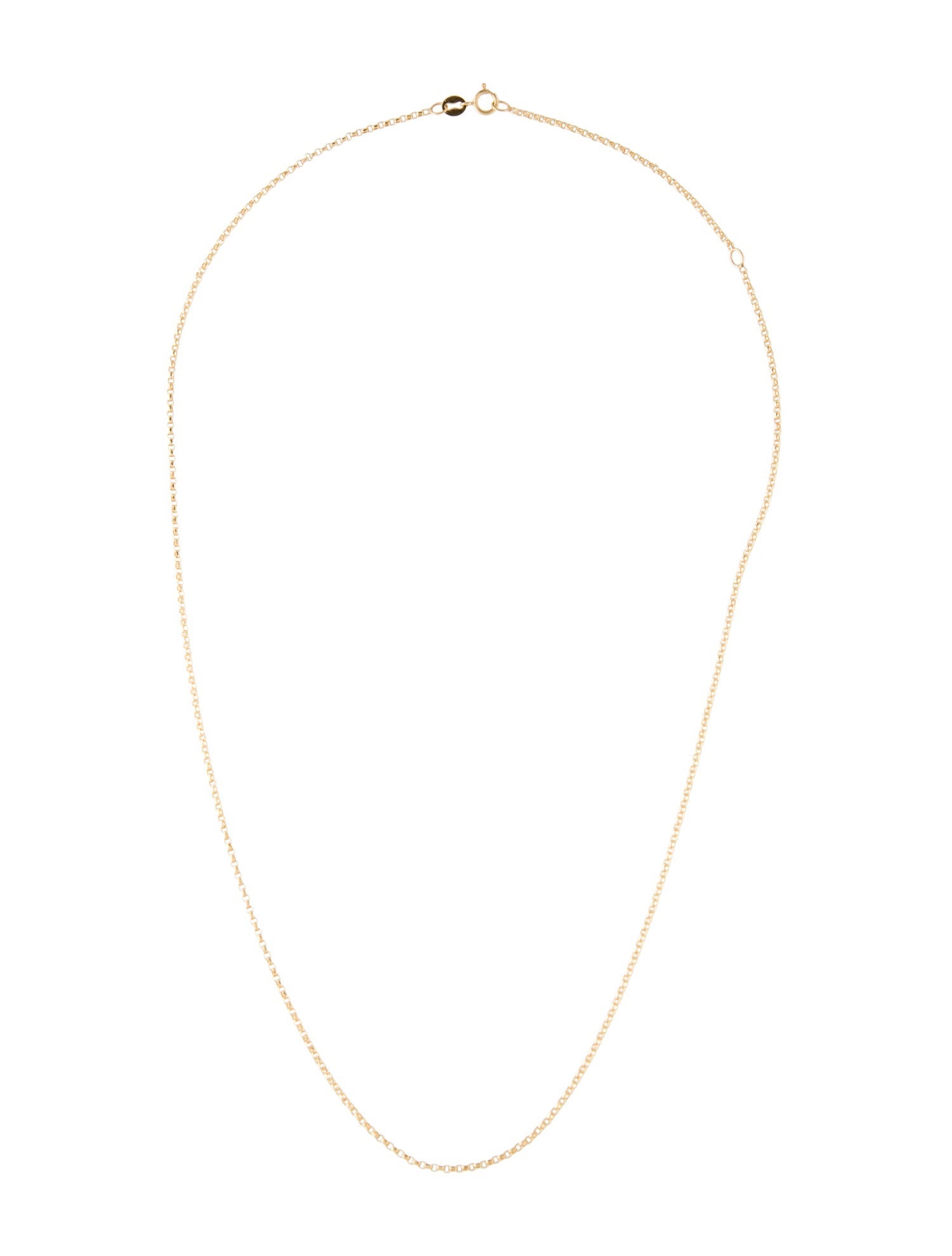 Necklace 14K Rolo Chain Link Necklace