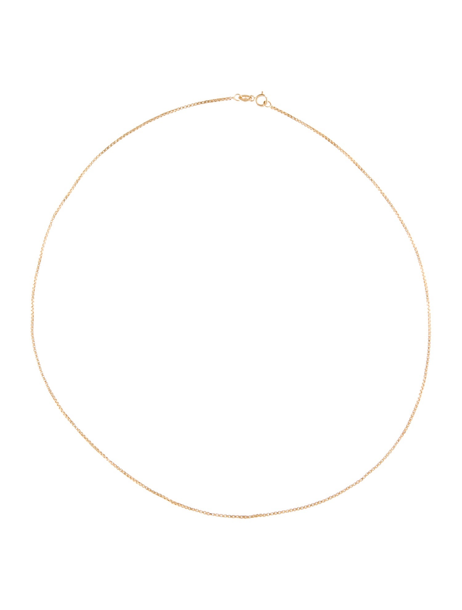 Necklace 18K Chain Link Necklace