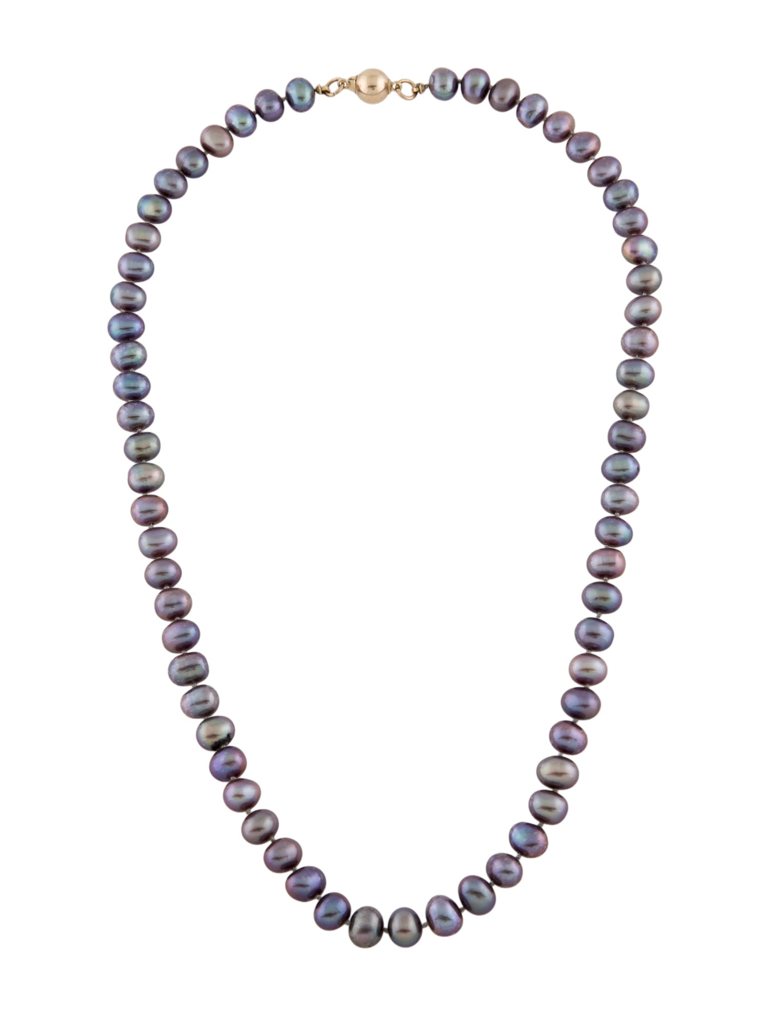 Necklace 14K Pearl Beaded Necklace