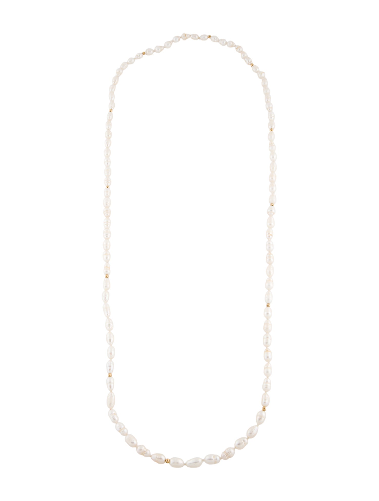 Necklace 14K Pearl Strand Necklace