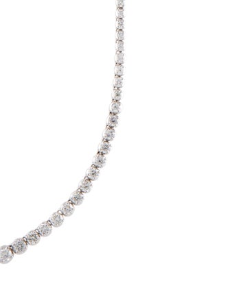 Necklace 14K 11.00ctw Diamond Graduated Tennis Chain Necklace