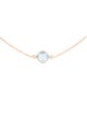 Necklace 14K Multi-Stone Station Necklace