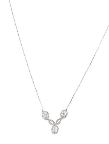 Necklace Pendant 14K Lab-Grown Diamond Y-Necklace