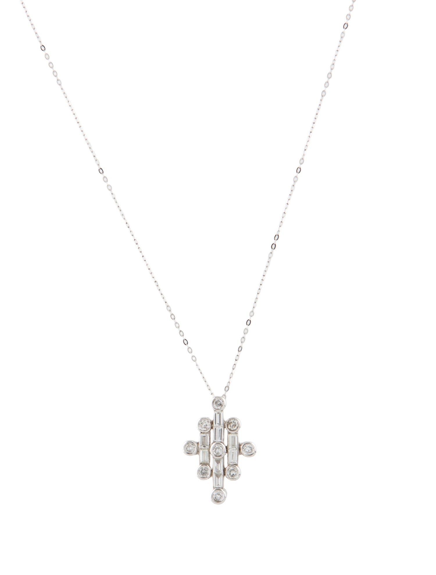 Necklace 14K Diamond Pendant Necklace