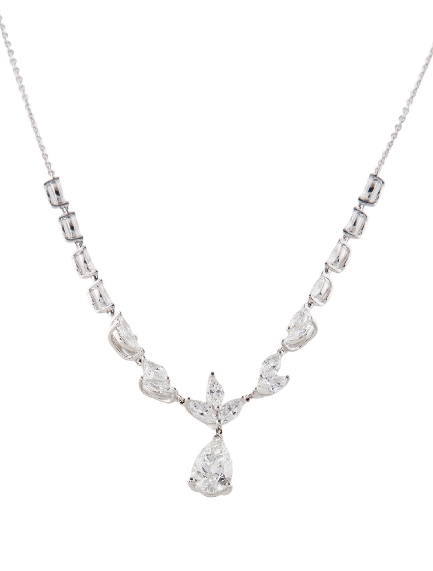 Necklace 14K 2.63ctw Lab-Grown Diamond Pendant Necklace