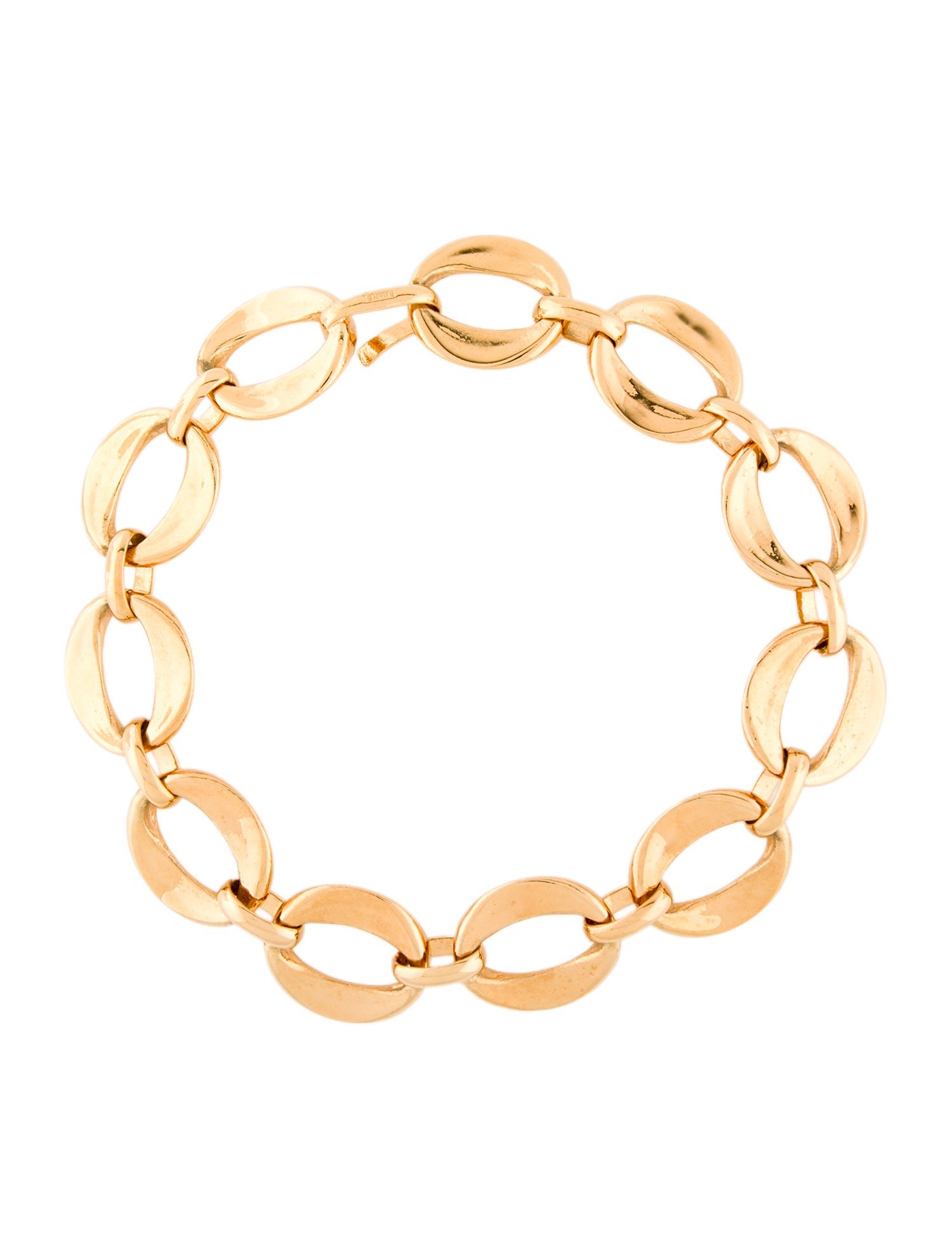 Necklace Vintage Oval Link Chain Necklace