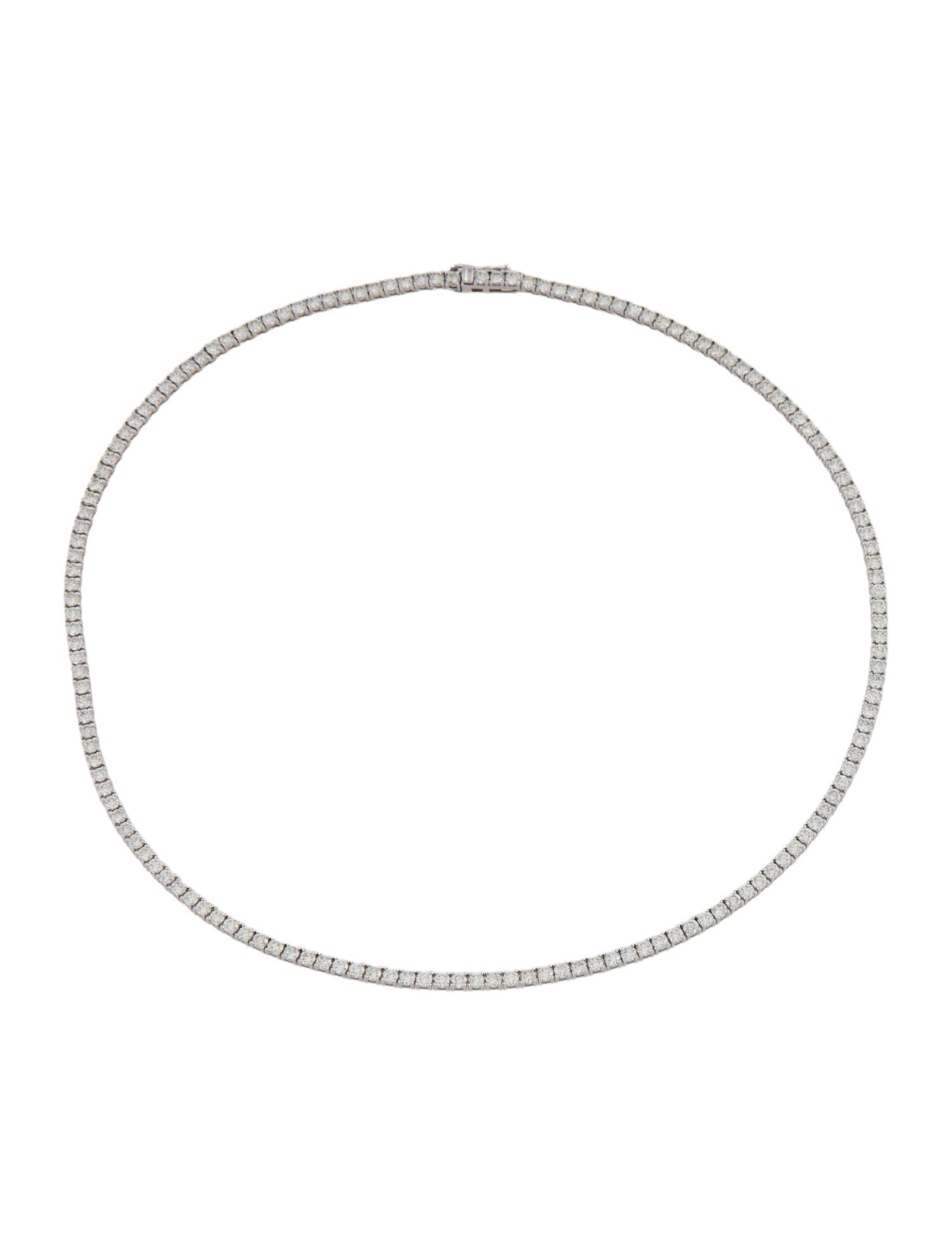 Necklace 14K 8.80ctw Diamond Tennis Link