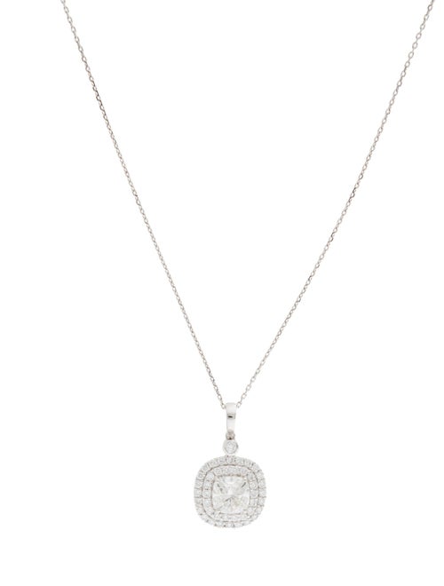 Necklace 14K 1.75ctw Lab-Grown Diamond Pendant Necklace