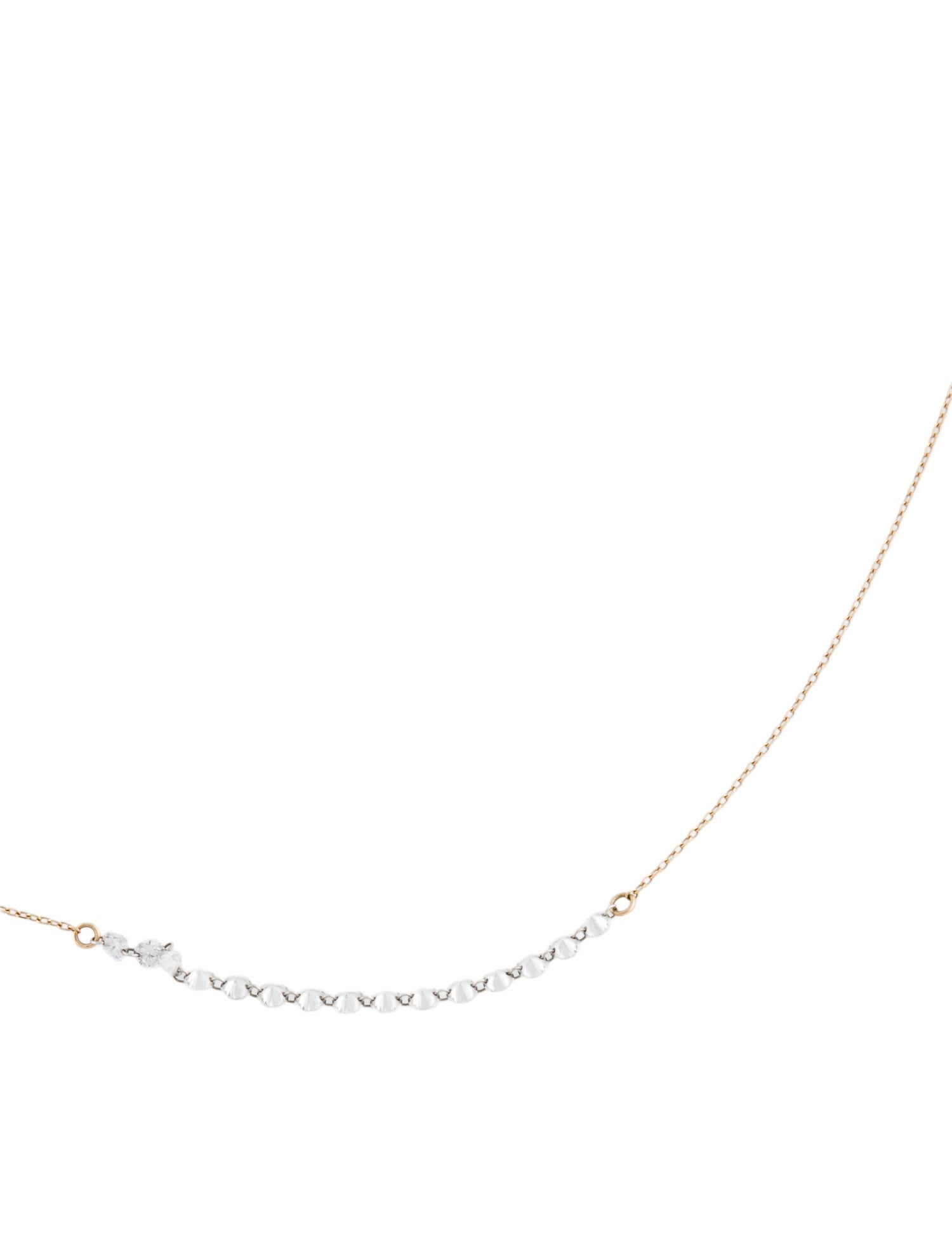 Necklace 14K 1.35ctw Diamond Collar Necklace