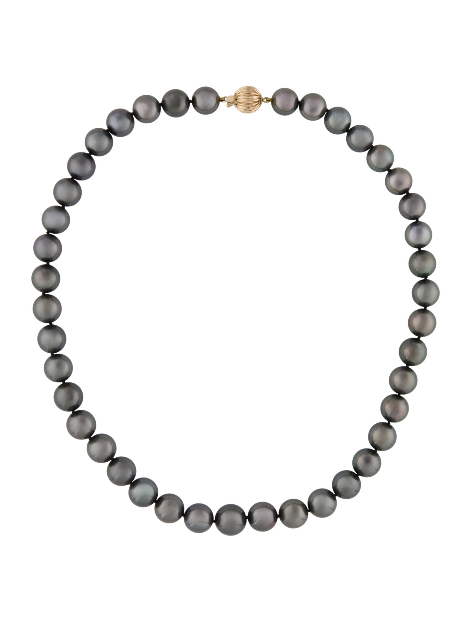 Necklace 14K Pearl Bead Strand Necklace