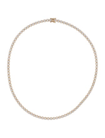 Necklace 14K 13.25ctw Lab Grown Diamond Tennis Necklace