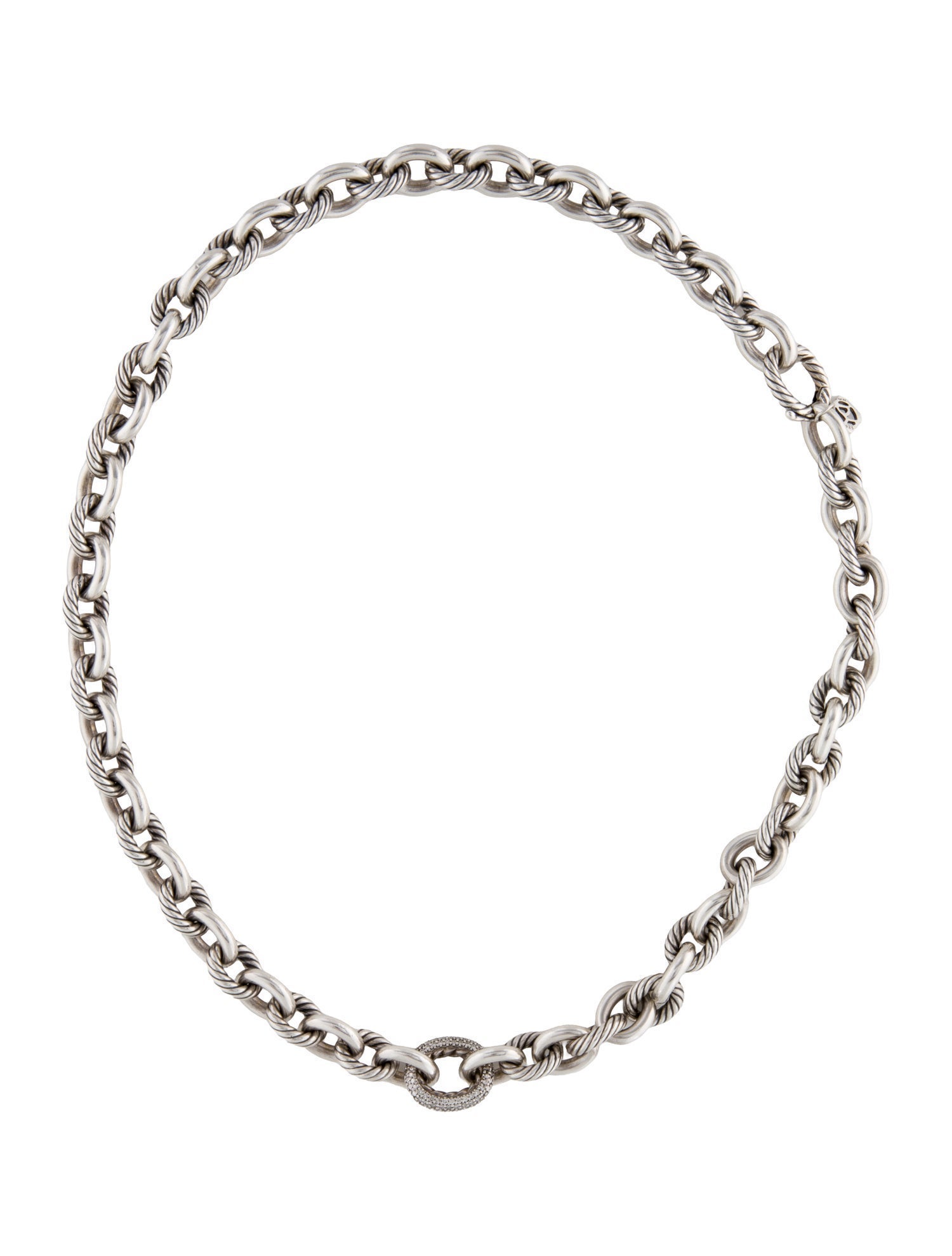 Necklace 14K 13.25ctw Lab Grown Diamond Tennis Necklace