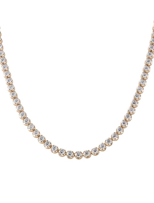 Necklace 14K 13.25ctw Lab Grown Diamond Tennis Necklace