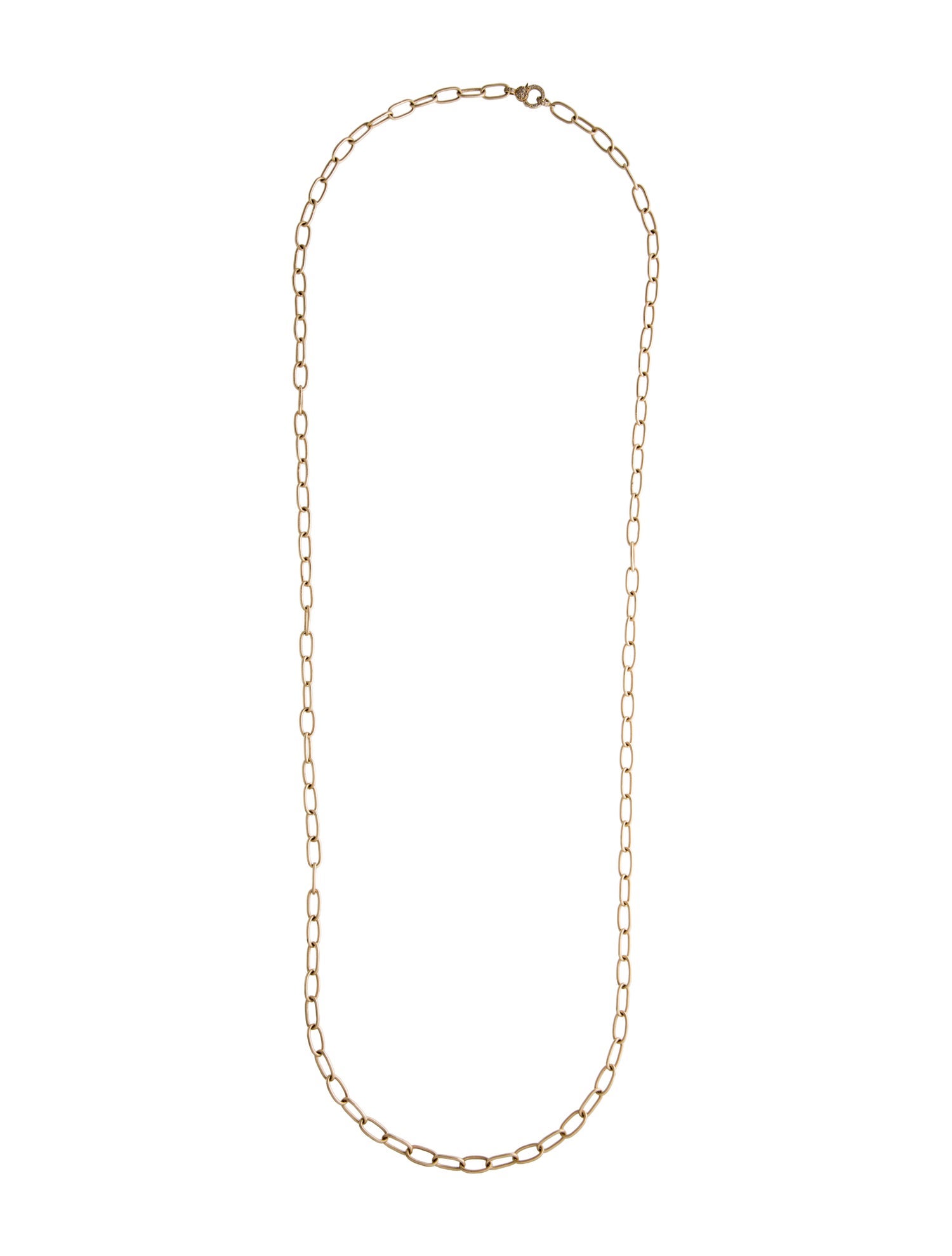 Necklace 14K Diamond Link Necklace