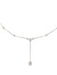 Necklace 14K Diamond Pave Set Lavalier