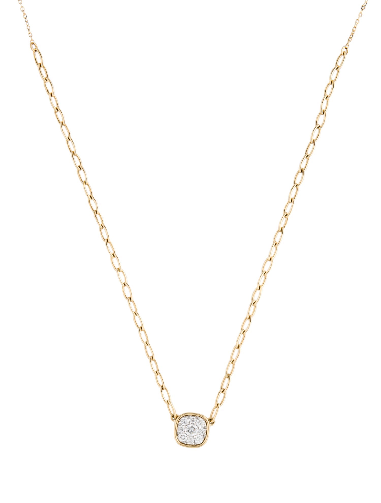 Necklace 14K Diamond Pendant Necklace
