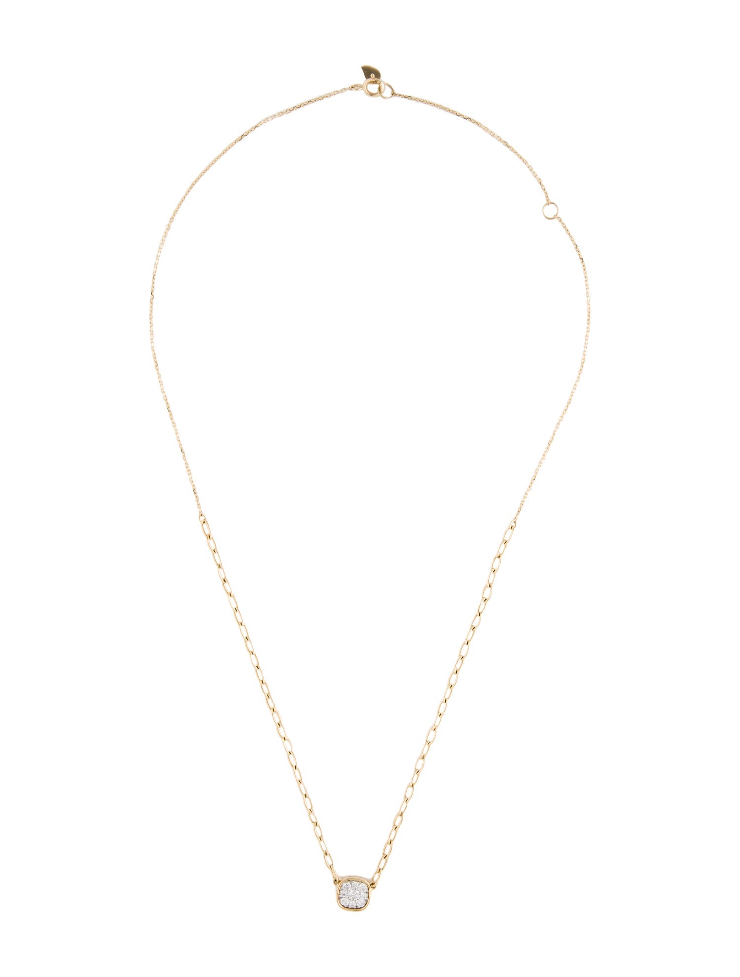 Necklace 14K Diamond Pendant Necklace