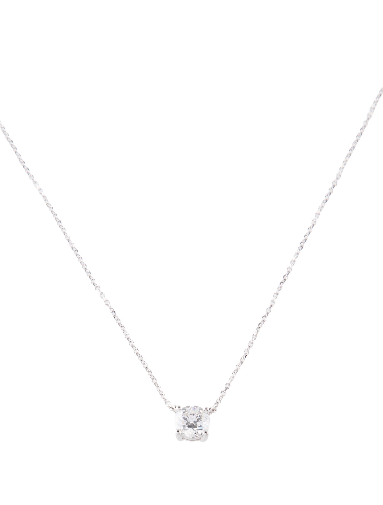 Necklace 14K Lab-Grown Diamond Pendant Necklace