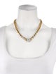 Necklace 18K 4.50ctw Diamond Twisted Link Collar Necklace