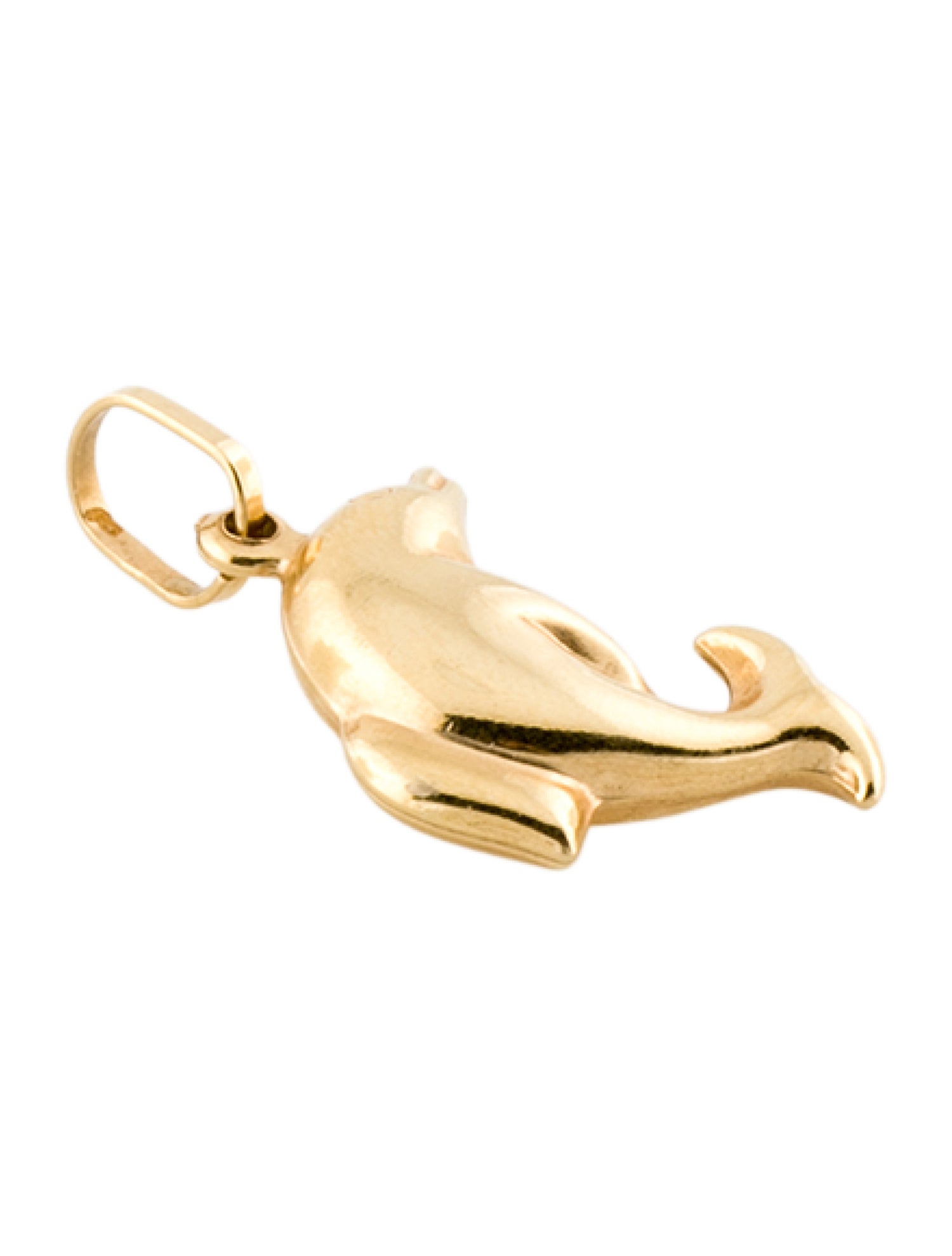 Necklace 18K Dolphin Charm