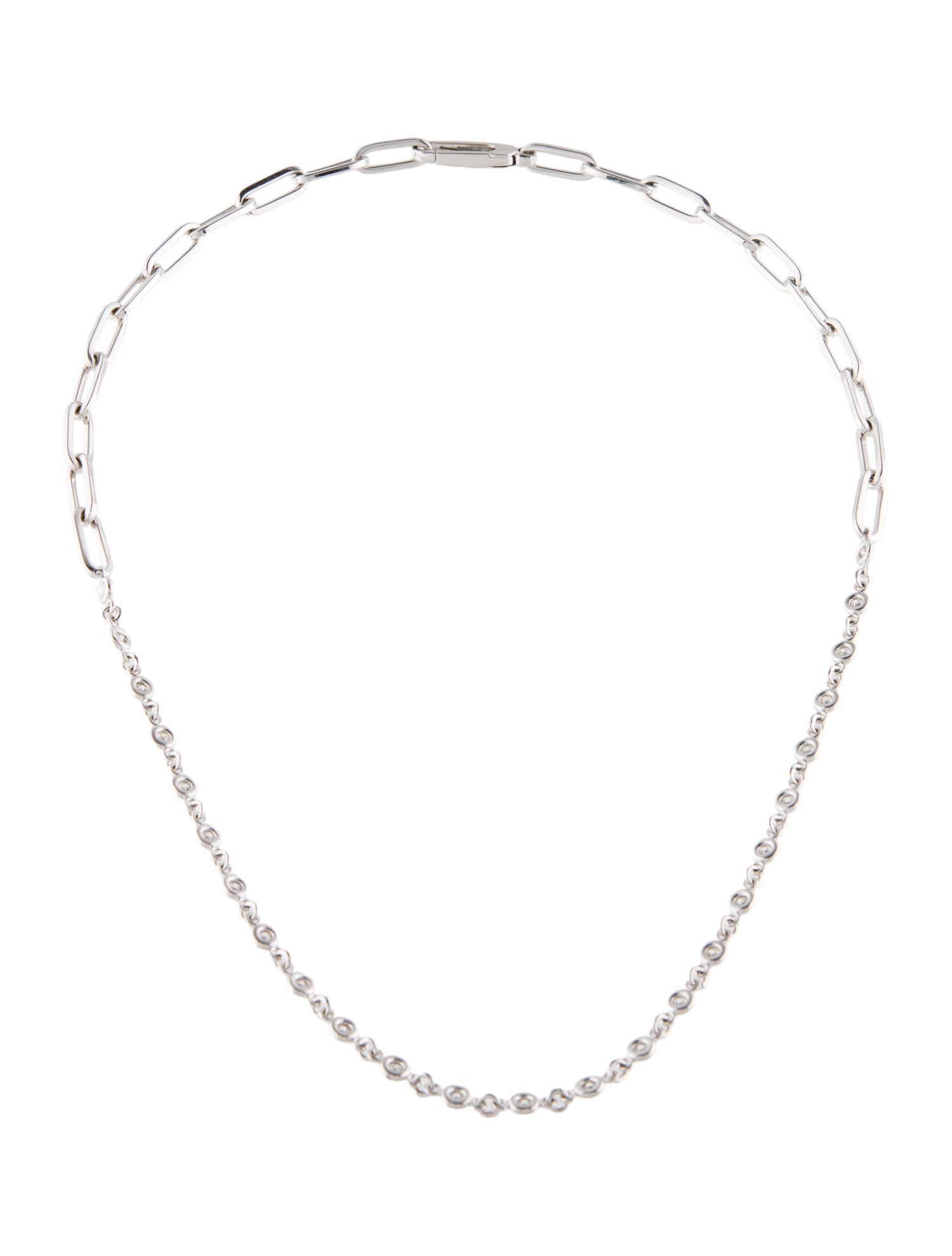 Necklace 14K 1.03ctw Diamond Collar Necklace