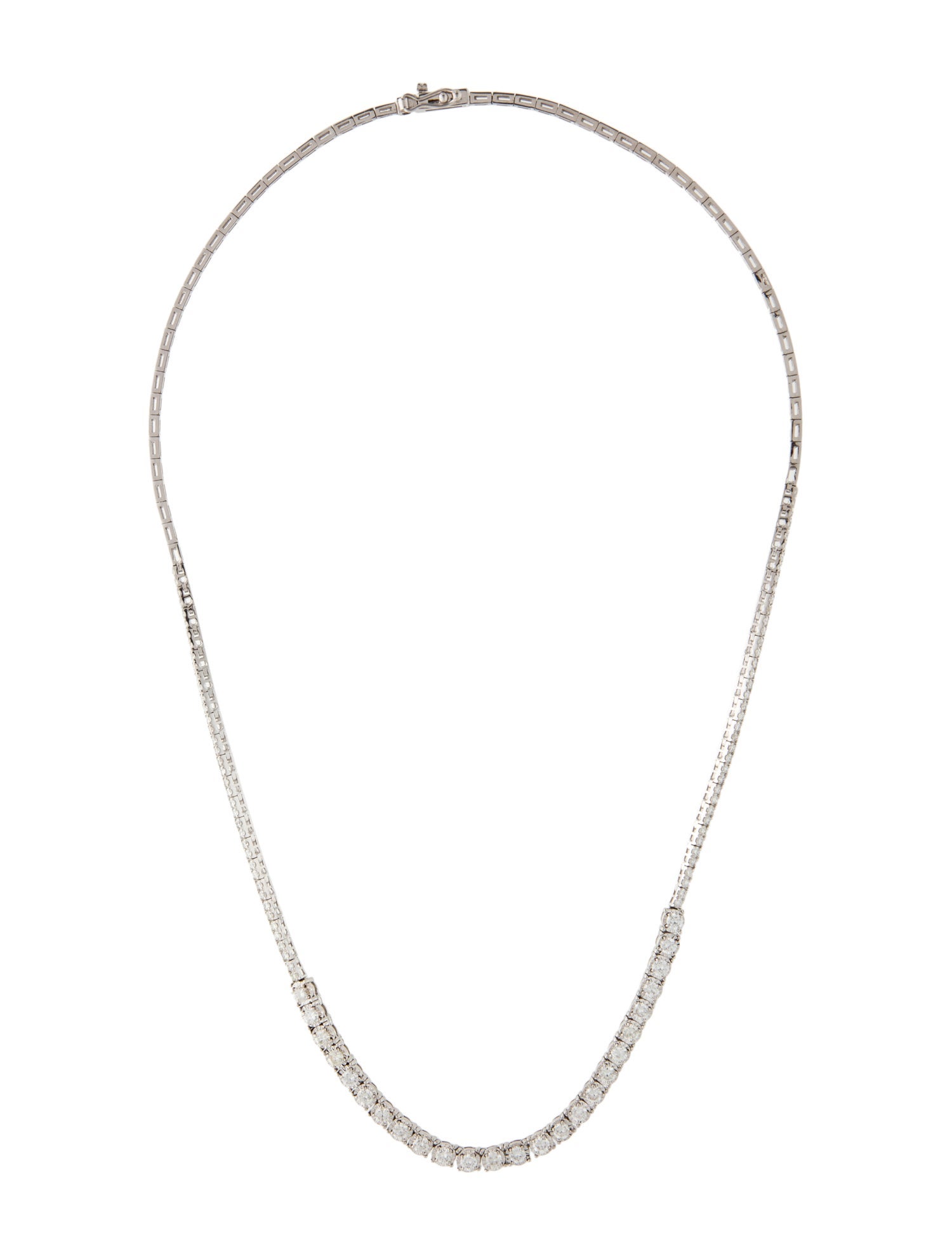 Necklace 14K 3.00ctw Diamond Chain Collar Necklace