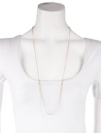 Necklace 14K 3.01ctw Diamond Adjustable Necklace