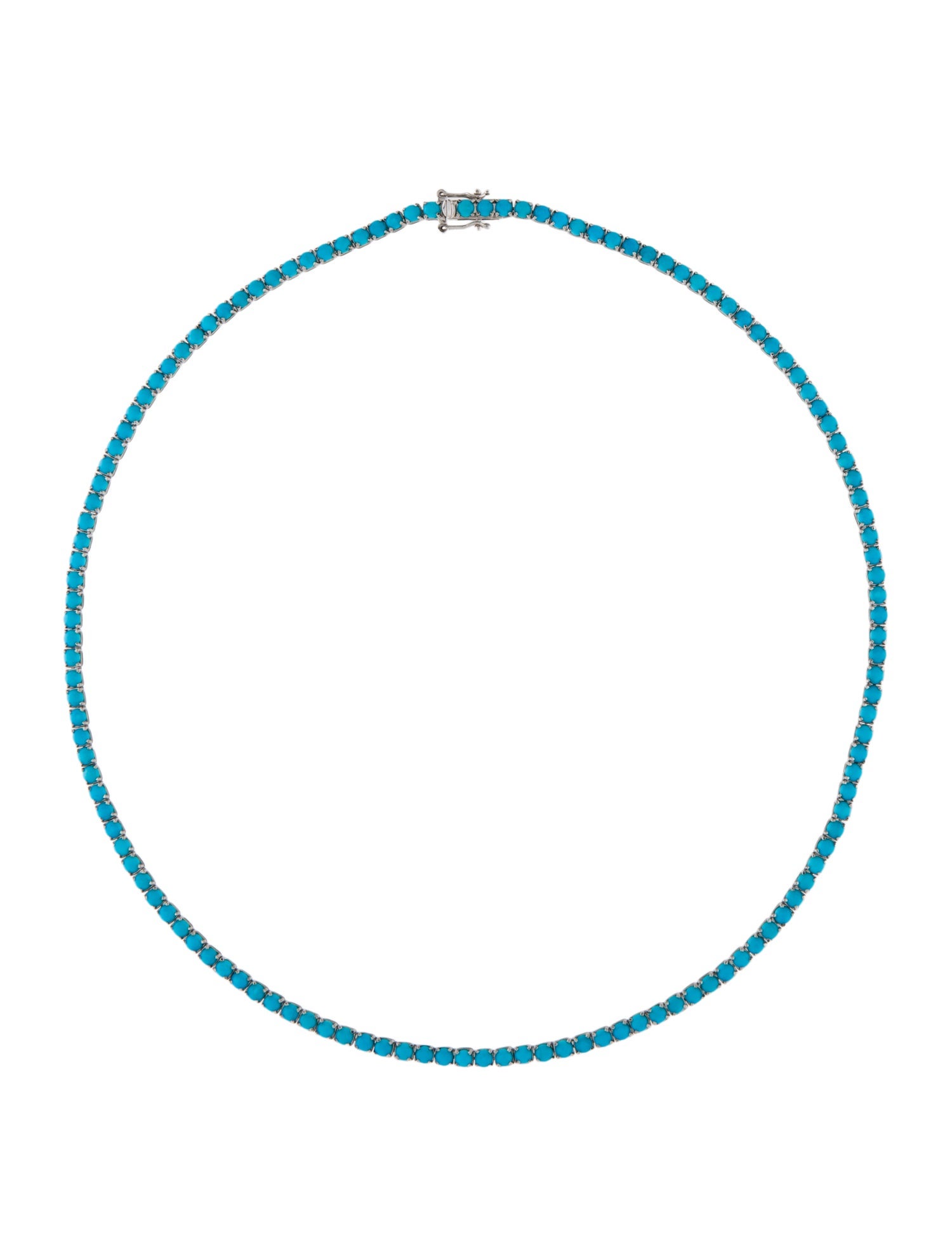 Necklace 14K 16.73ctw Turquoise Chain Necklace