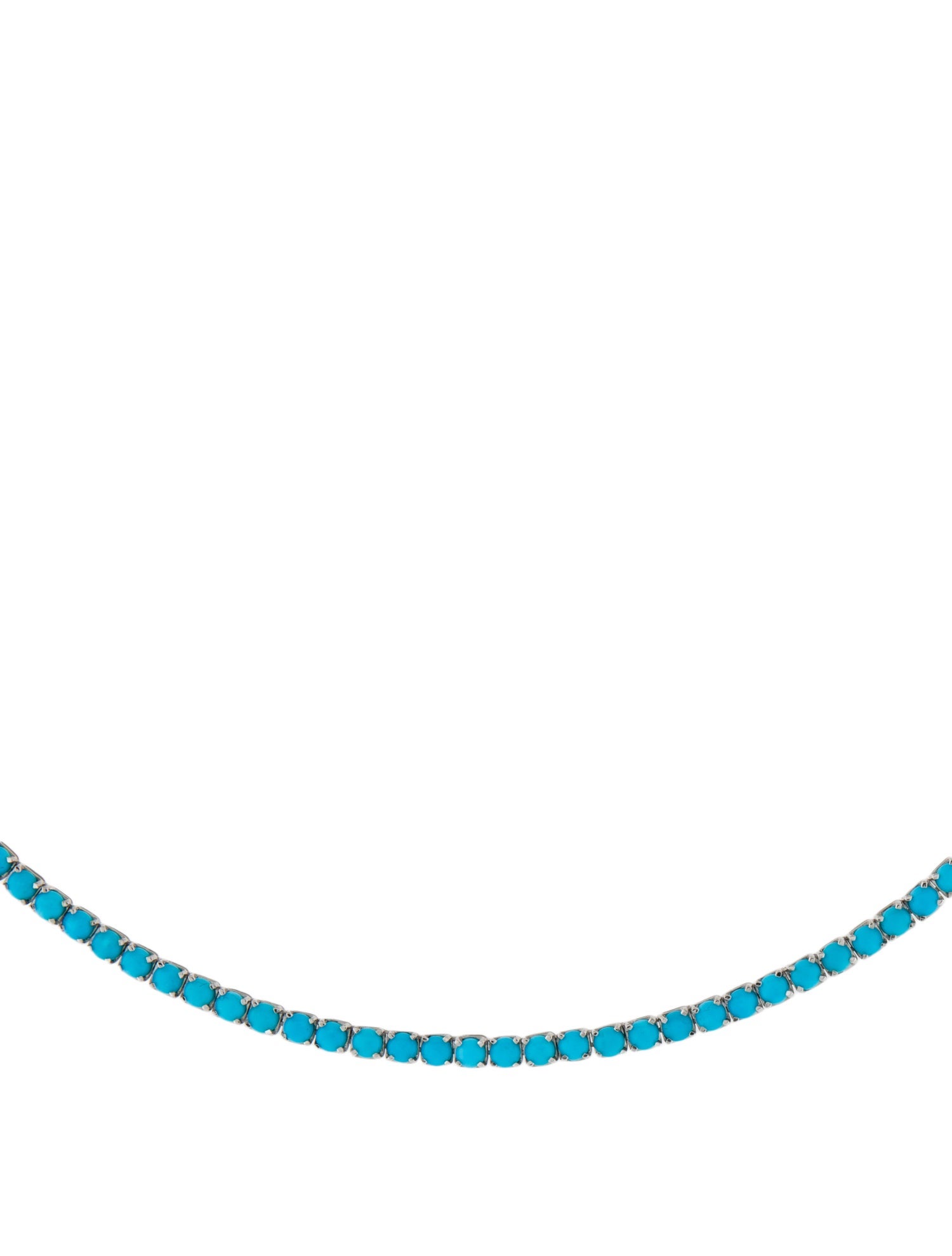 Necklace 14K 16.73ctw Turquoise Chain Necklace