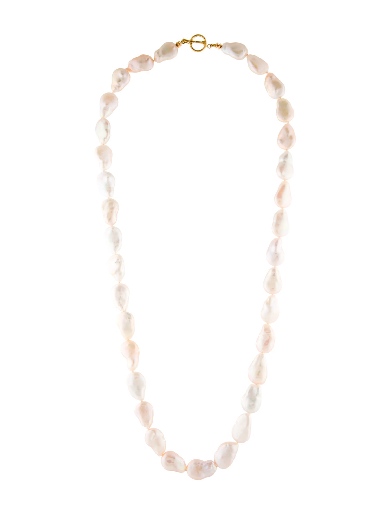 Necklace 18K Pearl Strand