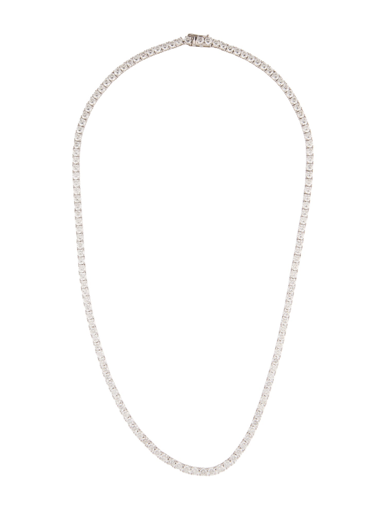 Necklace 14K 19.25ctw Diamond Tennis Necklace