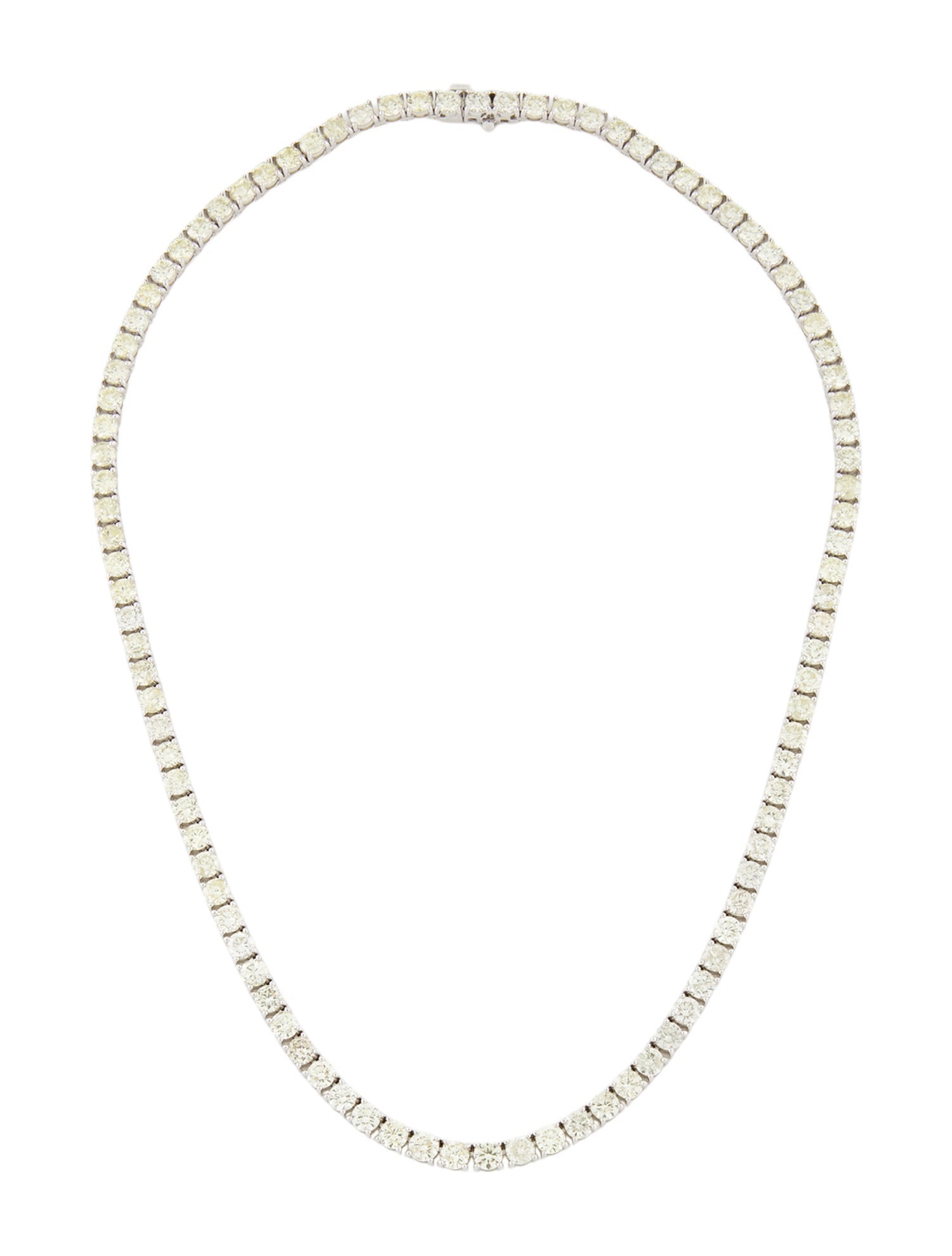 Necklace 14K 19.40ctw Diamond Tennis Chain