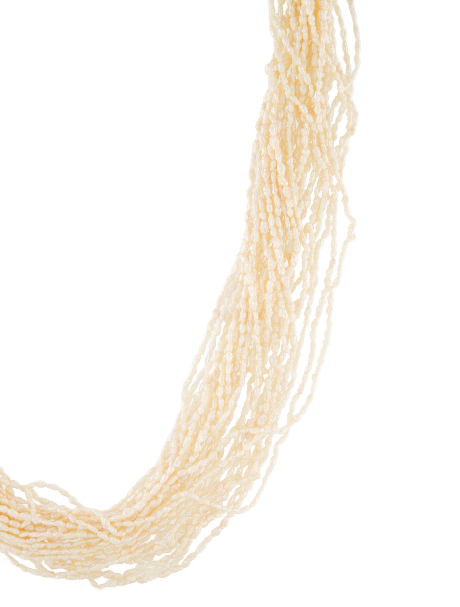 Necklace 14K Pearl Multistrand Necklace