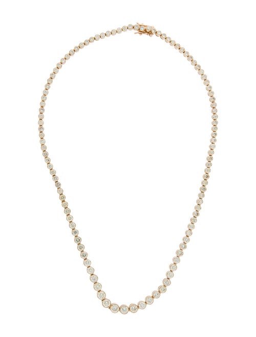 Necklace 14K 14.88ctw Diamond Collar Necklace