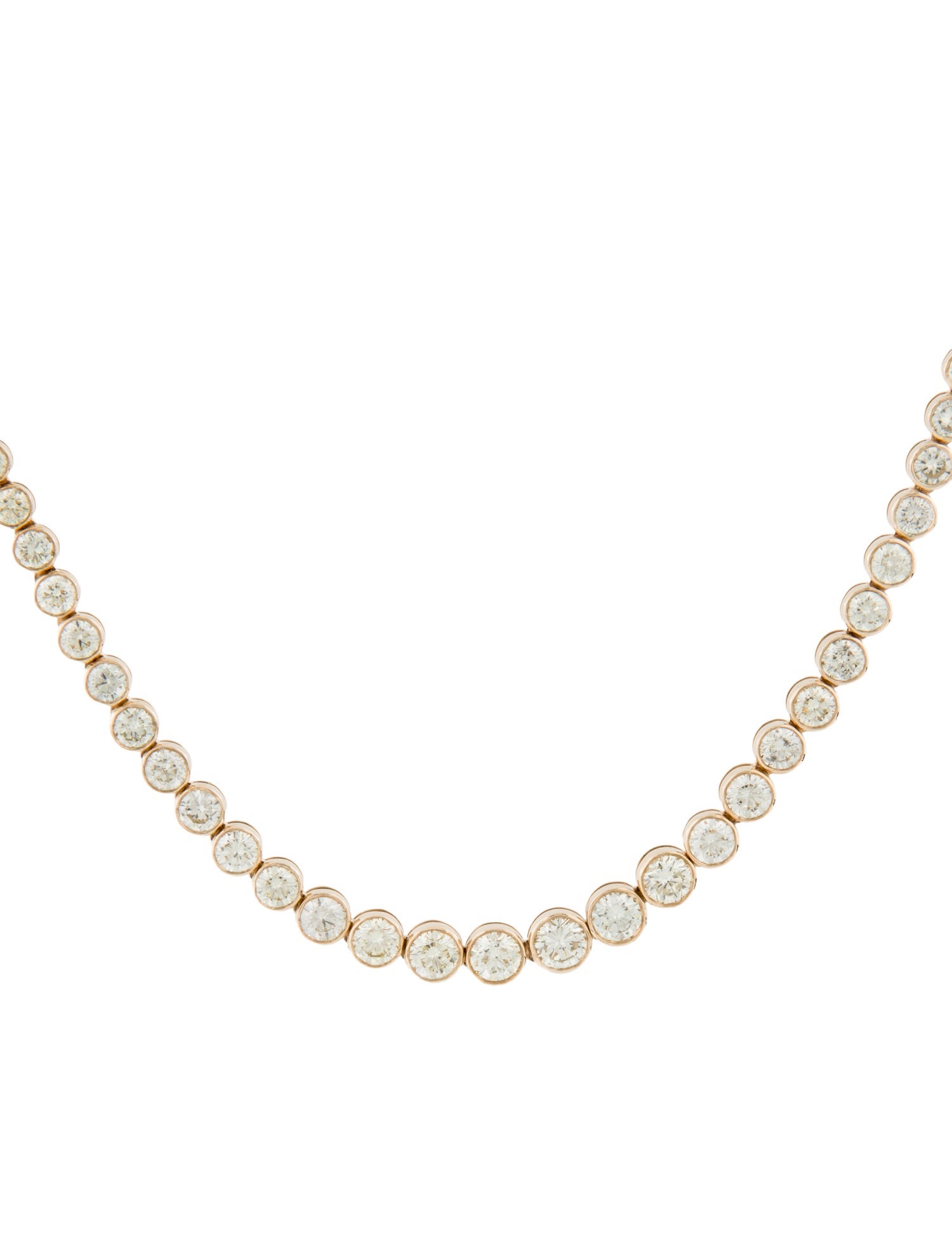 Necklace 14K 14.88ctw Diamond Collar Necklace